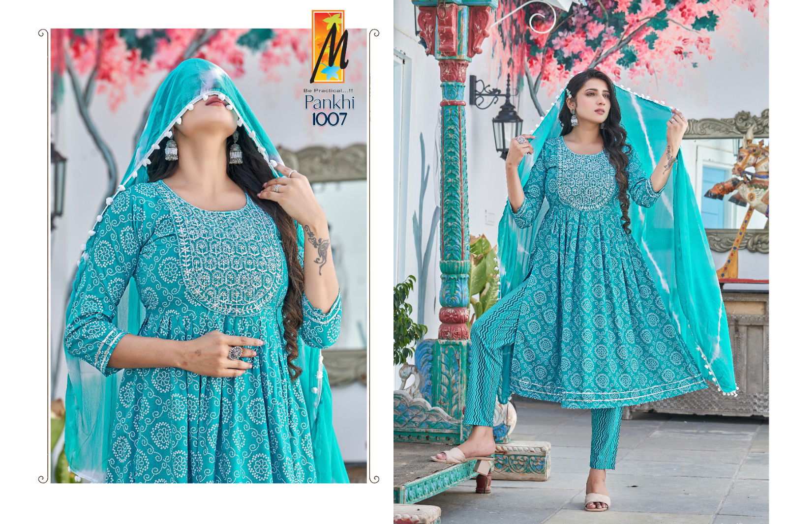 Pankhi By Master Nyra Cut Readymade Suits Catalog
